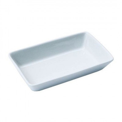 Fuente Rectangular Castello | Set Porcelana 6 Piezas de 16,5x10cm