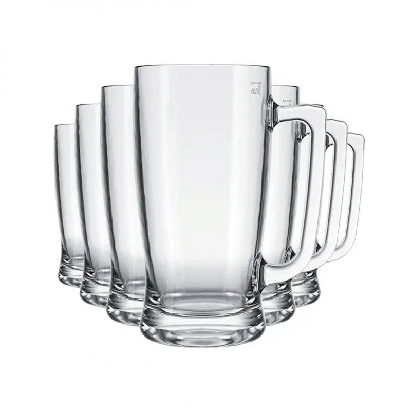 Set 12 Vaso Shopero Taberna 600ml - Alt 17,7cm Diam 8,7cm