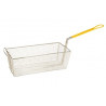 Canasto Freir Malla Gruesa Inox Rect 43X21X15Cm Amarillo
