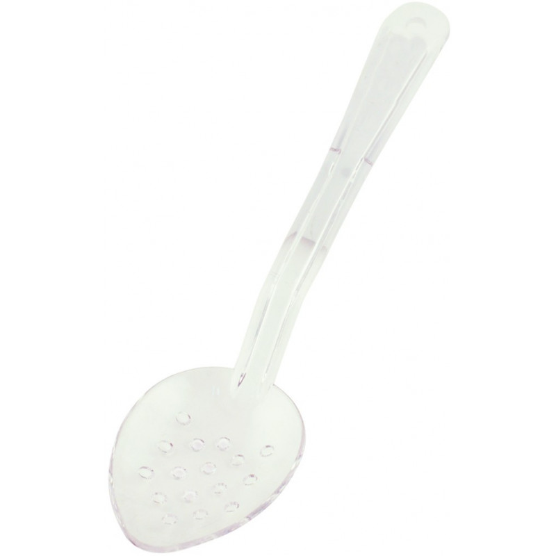 Cuchara Buffet Perforada Pc Transp 28X7.3Cm