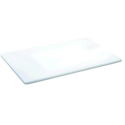 TABLA PICAR PE BLANCO 45X30X1.2CM BIG CHEF