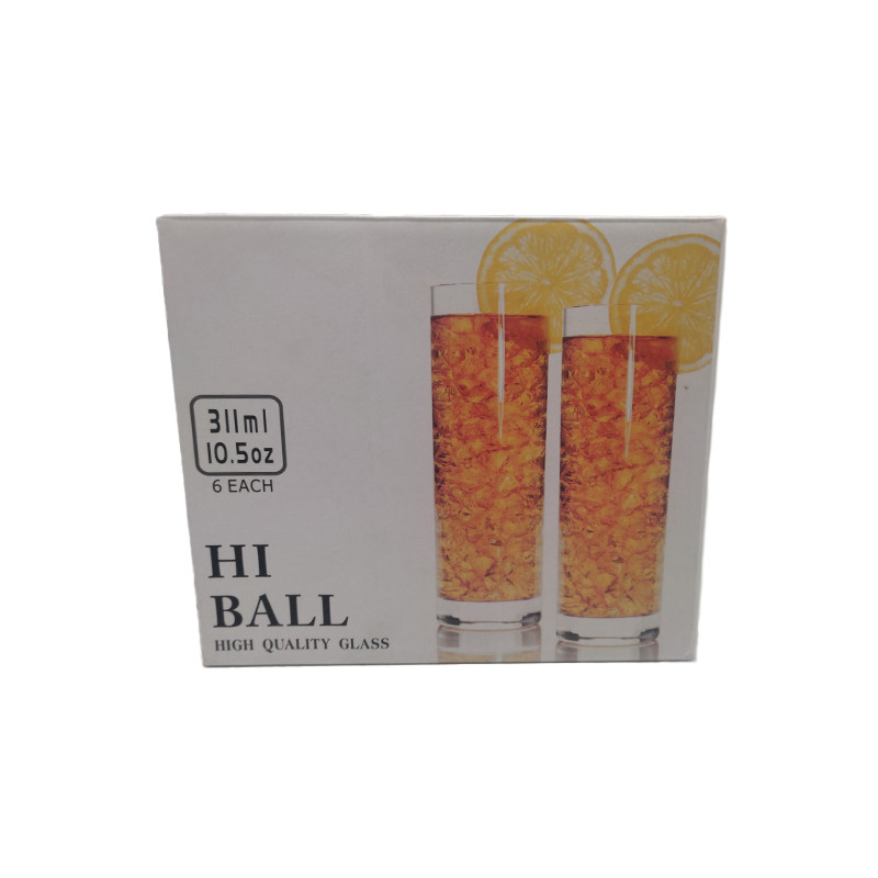 Set vasos bebida 311ml Lexington 6 unidades