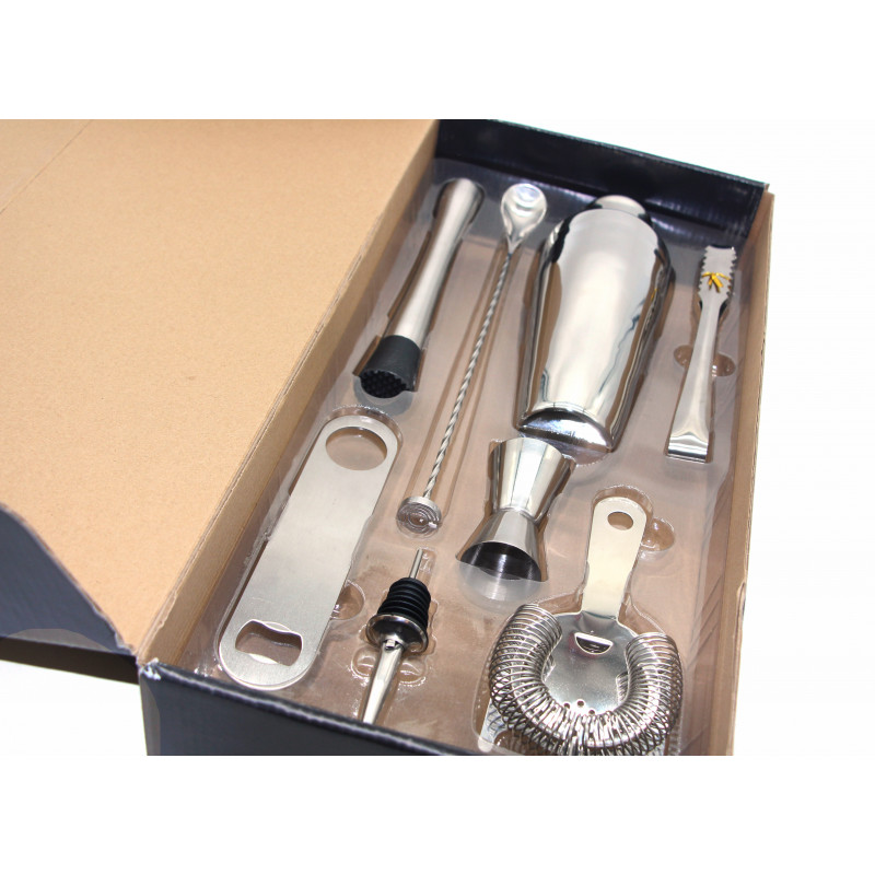 Set coctelería Calabresa 8 piezas BARKEEPER