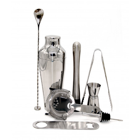 Set coctelería Calabresa 8 piezas BARKEEPER