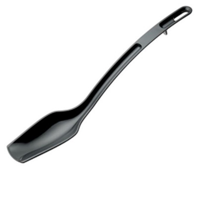 Cuchara servicio policarbonato negro 25cm Winco