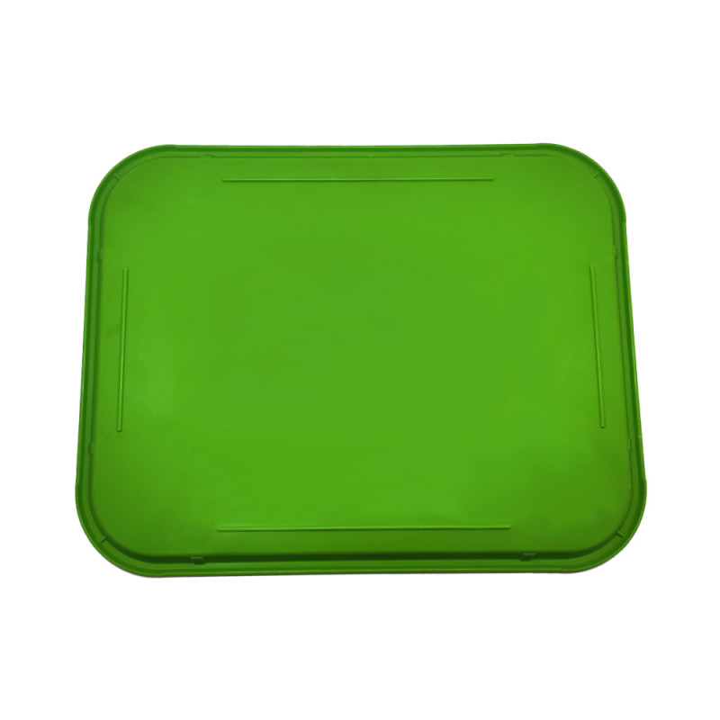 Bandeja autoservicio plástico 45.5x 35.5cm pistacho Big Chef | Steward.cl
