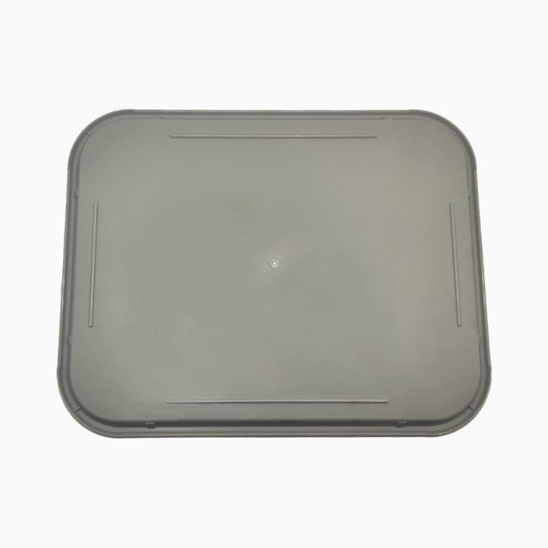 Bandeja autoservicio plástico 45.5x 35.5cm gris Big Chef | Steward.cl