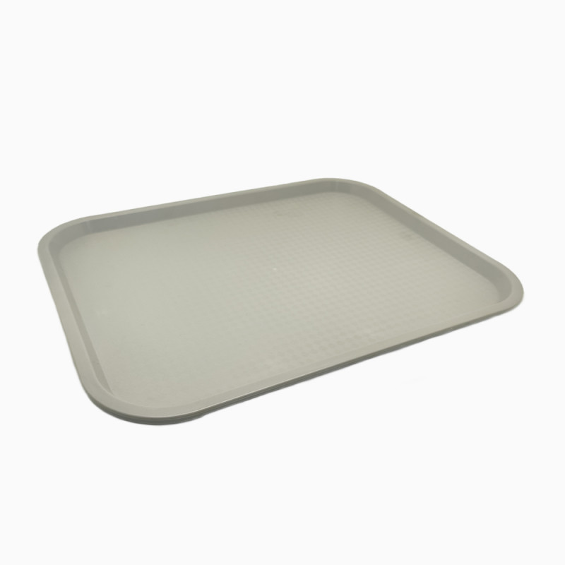 Bandeja autoservicio plástico 45.5x 35.5cm gris Big Chef | Steward.cl