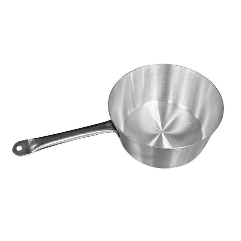CAZO BAJO S/TAPA ALUM Ø26.5X12CM 4.5LTS C/MANGO INOX 2.0MM ER