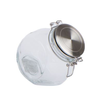 CONTENEDOR DE ALIMENTOS VIDRIO RDO 1.2LTS C/TAPA INOX BIG CHEF