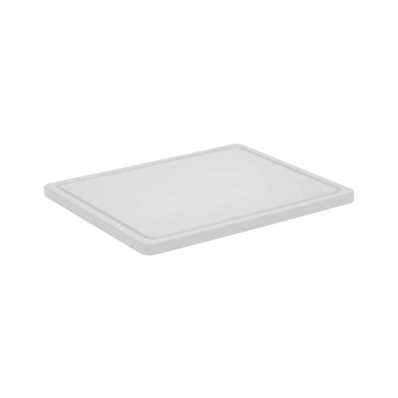 TABLA PICAR PE BLANCO 50X30X1.3CM C/SURCO BIG CHEF