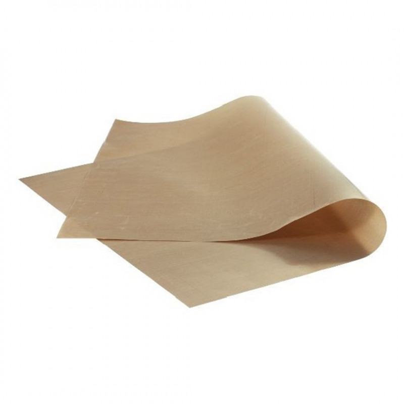 Papel de hornear fibra vidrio 58x38cm marrón Sanneng 1 unidad
