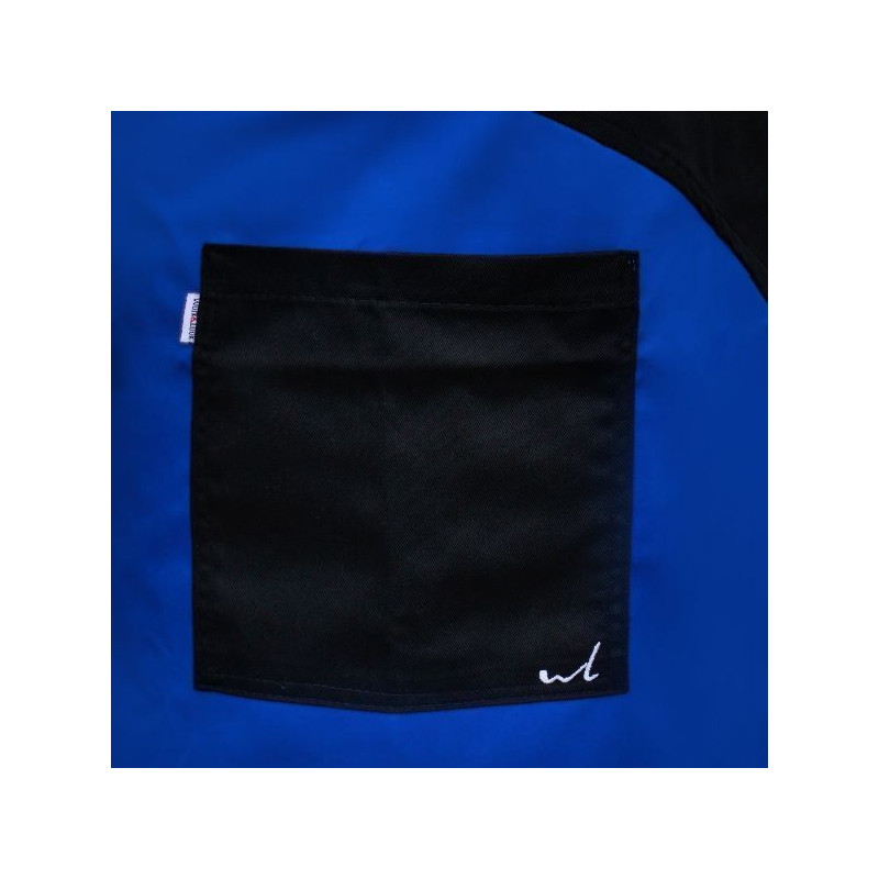 Pechera Bicolor Negro/Azulino