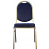 Silla Banquet apilable tapiz azul