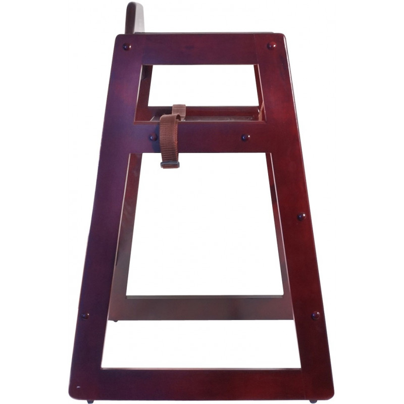 Silla Guagua Madera Caoba Winco