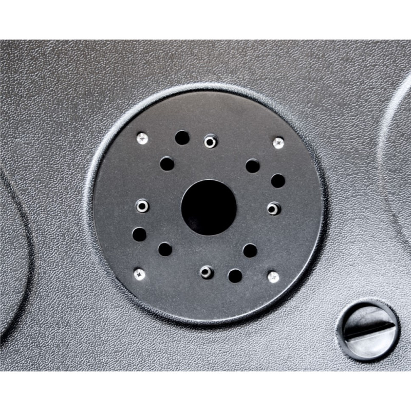 Quitasol para terraza con base beige 3x3m