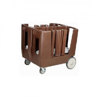 Carro Portaplatos 240P Plast Cafe 93X72X80Cm