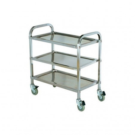 Carro Servicio 3Niv 95X50X95Cm Inox Rp3-1 Bc-Big Cook