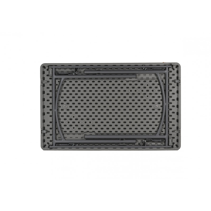 Mesa plastica gris 120x75cm Zown