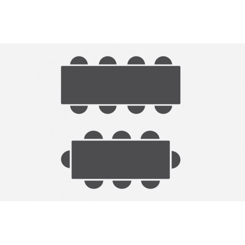 Mesa plástica de patas plegables Zown