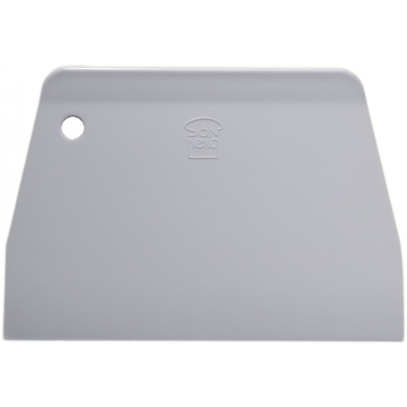 Raspador Masa Sanneng 13.6X9.7X5Cm Plast Rigido Borde Liso