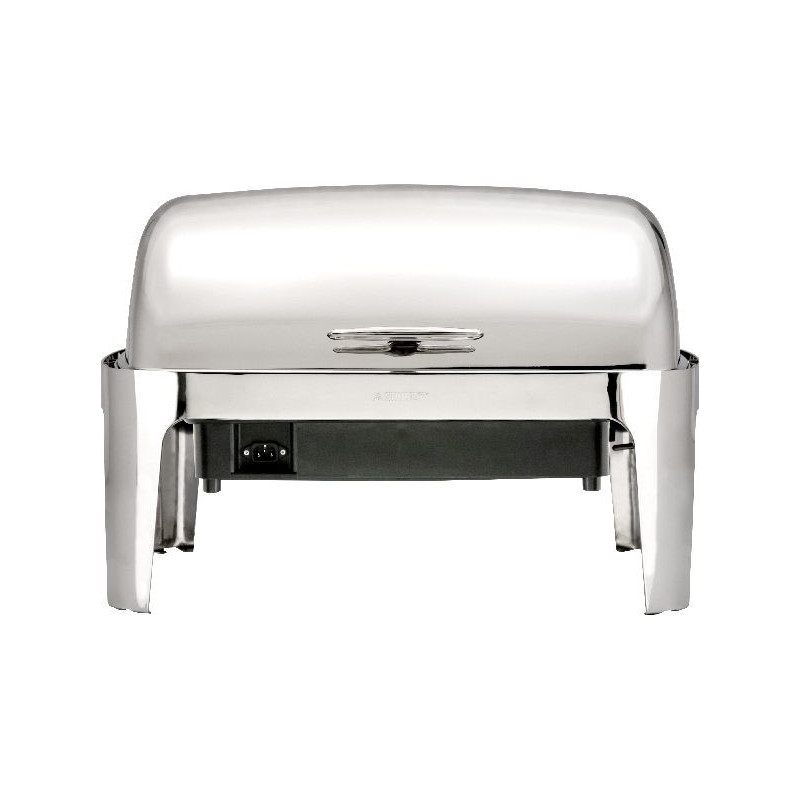 Chafing Rect Roll Top 8.5L Inox 1/1 65Mm 500W Elect