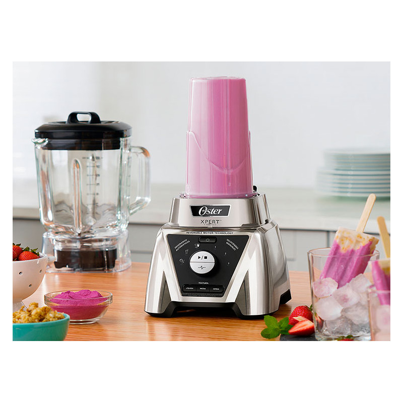 Licuadora Oster Xpert Blst3bcpg Gris 2hp 2l V/Vidrio Elect