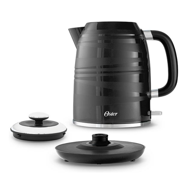 Hervidor de agua Oster 1.7L  Antideslizante negro | Steward