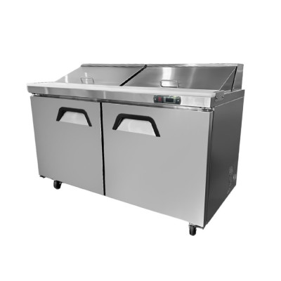MESON PREPARACION 2PTA 350L USA SUR48-D2 123X76X109CM +2/+8 INOX MASTERCOLD