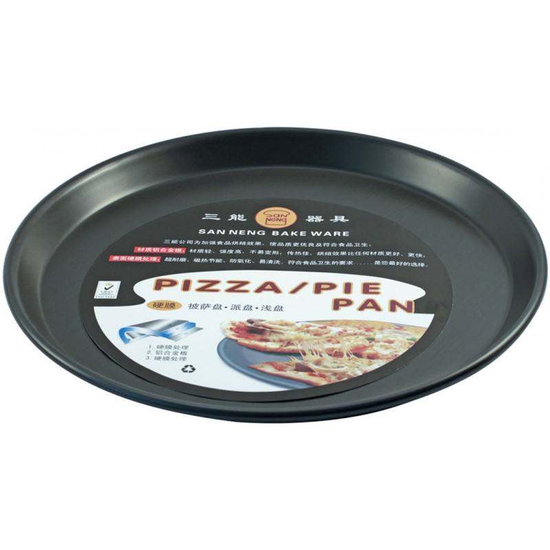 Molde Pizza Rdo Alum 1.0Mm Sanneng Ø28X1.8Cm