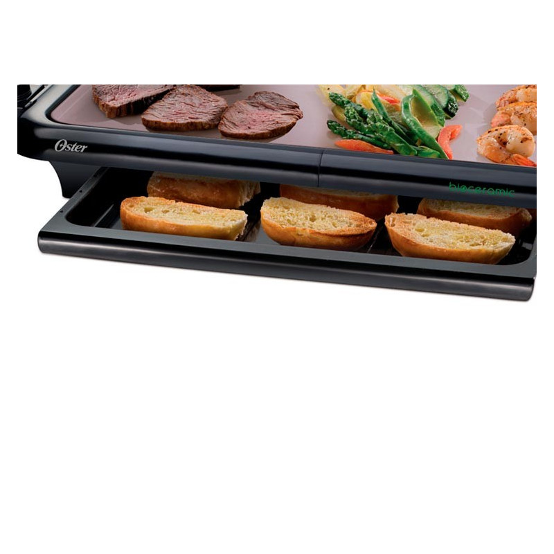 Parrilla Mesa Lisa 1500W M18W Bioceramica Oster Elect