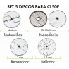 Accesorio Procesador R.Coupe Cl50E Set 5 Discos 2005
