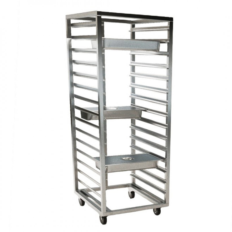 Carro Bandejero Acero Inoxidable para 30 GN 1/1 | Big Cook