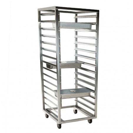 Carro Bandejero Acero Inoxidable para 30 GN 1/1 | Big Cook