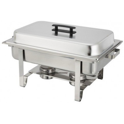Chafing Rect 7.5L Inox 1/1 65Mm Alcohol
