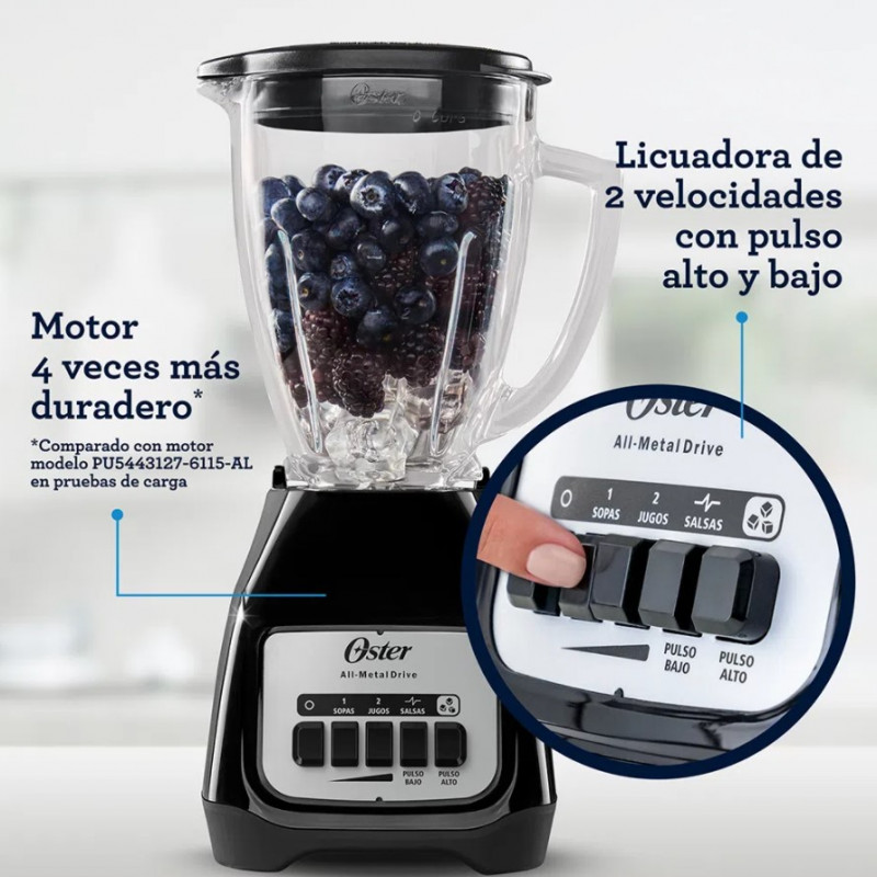 Licuadora Oster 1.5 litros BLSTKAGBPB