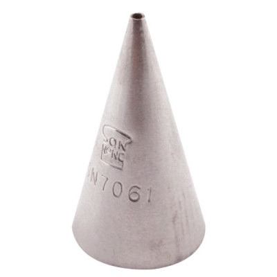 Boquilla Redonda Lisa Inox Ø1.5Xø18X35Mm Sanneng Sn7061