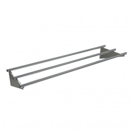 DESLIZA BANDEJAS 140X30CM TUBO 1 1/4 ESCUADRA BIG COOK