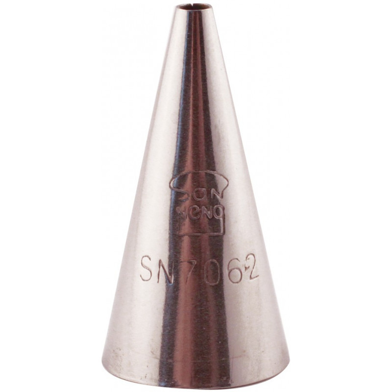 Boquilla Redonda Lisa Inox Ø3Xø18X35Mm Sanneng Sn7062