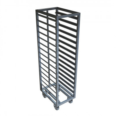 Carro Bandejero Acero Inoxidable 15 Depósitos GN 1/1 | BC-Big Cook