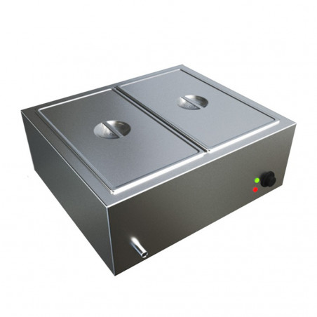 Baño Maria Bc-Big Cook 2Dep Gn 1/1  Hsl-2Td