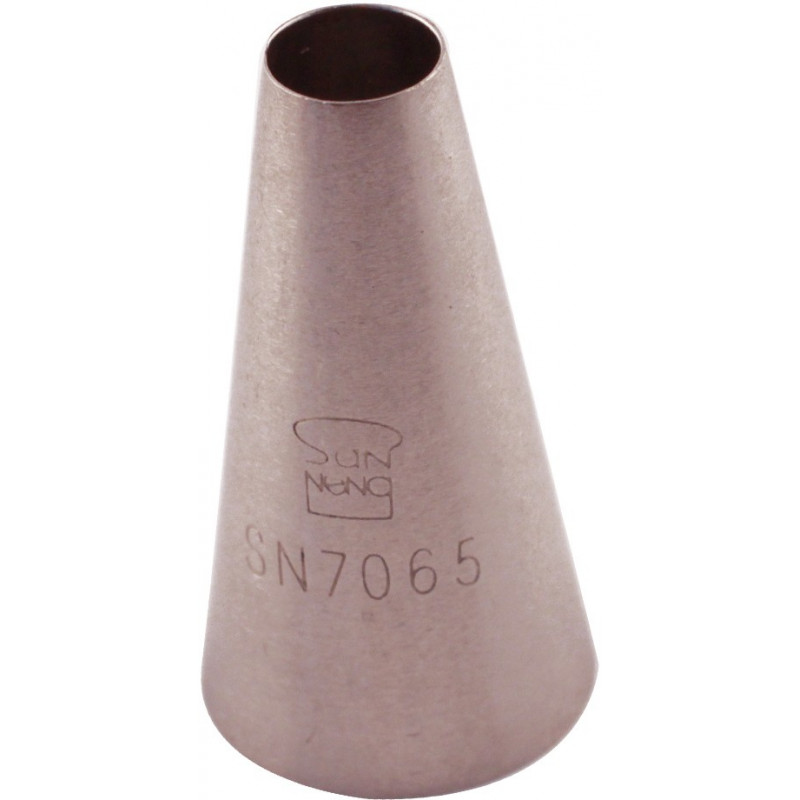 Boquilla Redonda Lisa Inox Ø7.5Xø18X35Mm Sanneng Sn7065