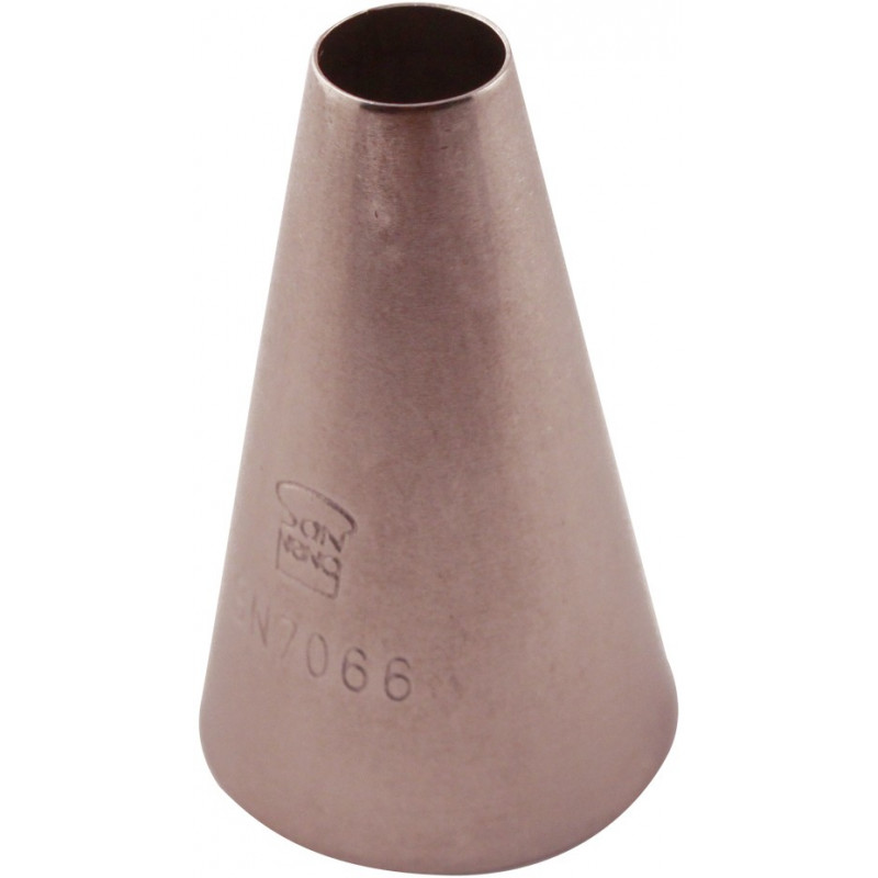 Boquilla Redonda Lisa Inox Ø9Xø25X40Mm Sanneng Sn7066