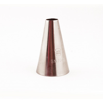 Boquilla Redonda Lisa Inox Ø9Xø25X40Mm Sanneng Sn7066