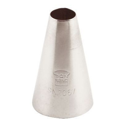 Boquilla Redonda Lisa Inox Ø10Xø25X40Mm Sanneng Sn7067