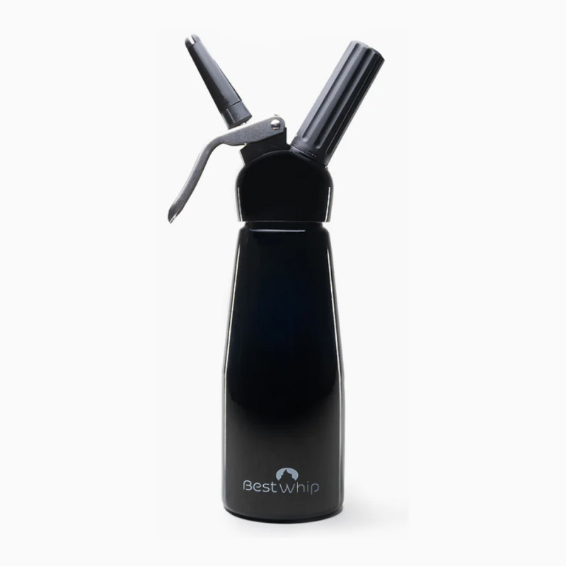 Dispensador crema batida negro 500ml Bestwhip