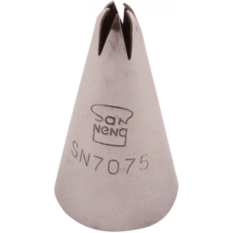 Boquilla Estrella 5P Inox Ø7Xø18X35Mm Sanneng Sn7075