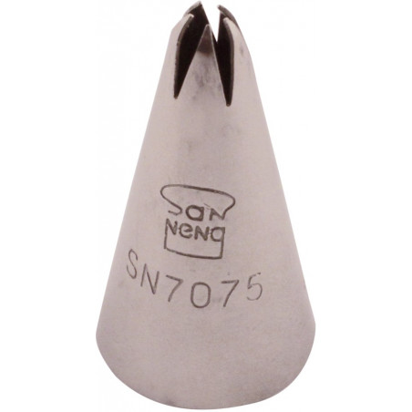 Boquilla Estrella 5P Inox Ø7Xø18X35Mm Sanneng Sn7075