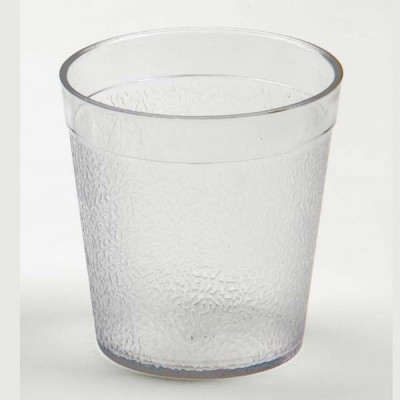 Vaso bajo 250ml empavonado policarbonato