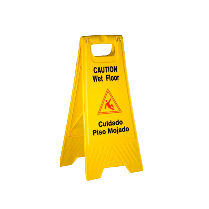 LETRERO PALETA CUIDADO PISO RESBALADIZO